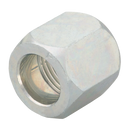 Adaptador Tuerca Parker de Acero Hembra JIC 37 Flare de 1/2 pulg.