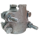 Abrazadera Boss marca ENCO Galvanizado 4 pernos 2 dedos de agarre de 2-32/64 pulg. a 2-50/64 pulg.