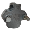 Abrazadera Boss marca ENCO Galvanizado 2 pernos 2 dedos de agarre de 1 10/64 pulg. a 1 20/64 pulg.