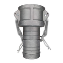 Cople Camlock marca ENCO Aluminio tipo C Hembra Acople de 2 pulg. X Espiga de 2 pulg. (G200-C-AL-I)
