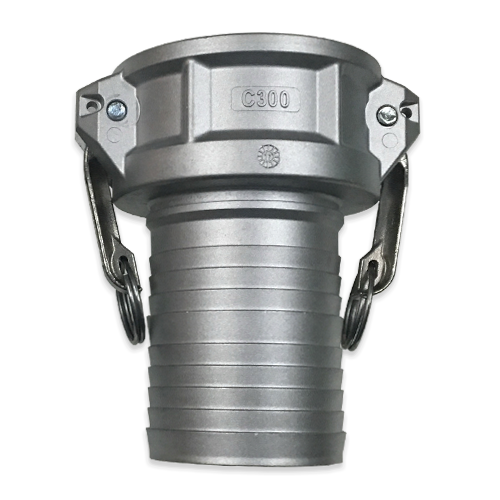 Cople Camlock marca ENCO Aluminio tipo C Hembra Acople de 3 pulg. X Espiga de 3 pulg. (G300-C-AL-I)