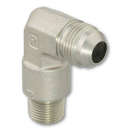 Adaptador codo 90 Parker de Acero Macho JIC 37 Flare de 5/8 pulg. X Macho NPT de 1/2 pulg.-14