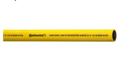 Manguera Industrial Continental de 1 1/4 pulg. a 1000 PSI, Media Presion, Para Aire, Ortac, 20024071