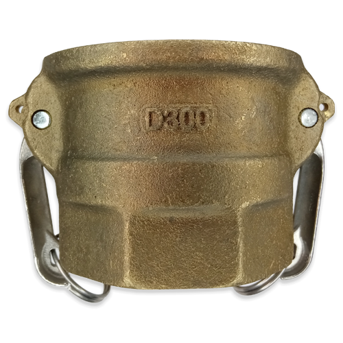 Cople Camlock marca ENCO Bronce tipo D Hembra Acople de 3 pulg. X Hembra NPT de 3 pulg. (G300-D-BR-I)