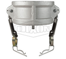 Tapa Camlock Dixon de Aluminio tipo DC Hembra Acople 4 pulg.