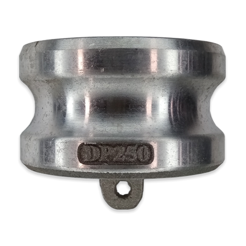 Tapon Camlock marca ENCO Aluminio tipo DP Macho Adaptador de 2 1/2 pulg. (G250-DP-AL-I)