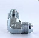 Adaptador codo 90 Parker de Acero Macho JIC 37 Flare de 1/4 pulg. X Macho JIC 37 Flare de 1/4 pulg. (4 ETX-SS)
