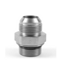 Adaptador Recto Parker de Acero Macho JIC 37 Flare de 1/2 pulg. X Macho ISO 6149 de 18mm