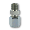 Adaptador Recto Parker de Acero Tubo de 1/4 pulg. X Macho NPT de 3/8 pulg.