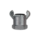 Cople marca ENCO, conexion 1 pulg. Hembra NPT, galvanizado, tipo 2 garras, (GAM13-I)