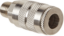 Acoplador Neumatico Dixon de Acero Inoxidable Serie F Hembra de 1/4 pulg. X Macho NPT de 1/4 pulg.