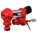 Bomba Fill-Rite de 15 GPM, 12V DC Pump, 5 pulg. Ground Wire, No Accessories.