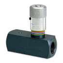 Valvula Reguladora de Flujo con Check integrado marca Parker 15 gpm, 1/2 pulg. NPT, 5000 PSI MAX