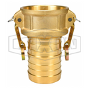 Cople Camlock Dixon de Bronce tipo C Hembra Acople 4 pulg. X Espiga de 4 pulg.