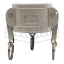 Tapa Camlock Dixon de Acero Inoxidable tipo DC Hembra Acople 1 1/2 pulg.