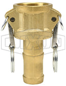 Cople Camlock Dixon de Bronce tipo C Hembra Acople 1 pulg. X Espiga de 1 pulg.
