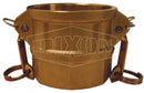 Cople Camlock Dixon de Bronce tipo D Hembra Acople 1 1/2 pulg. X Hembra NPT de 1 1/2 pulg.
