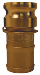 Cople Camlock Dixon de Bronce tipo E Macho Adaptador 2 pulg. X Espiga de 2 pulg.