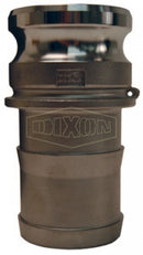 Cople Camlock Dixon de Acero Inoxidable tipo E Macho Adaptador 2 pulg. X Espiga de 2 pulg.