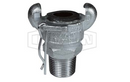 Cople marca Dixon, conexion 1 pulg. Macho NPT, galvanizado, tipo 2 garras