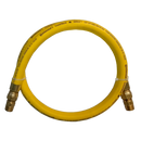 Manguera Industrial Continental de 3/4 pulg. x 1.5M long. a 500 PSI, Baja Presion, Gorila Amarilla, multiusos, con conexiones: Adaptador 3/4 pulg.