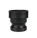 Cople Camlock Dixon de Polipropileno tipo A Hembra NPT de 2 pulg. X Macho Adaptador de 2 pulg.