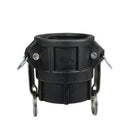 Cople Camlock Dixon de Polipropileno tipo D Hembra Acople de 2 pulg. X Hembra NPT de 2 pulg.