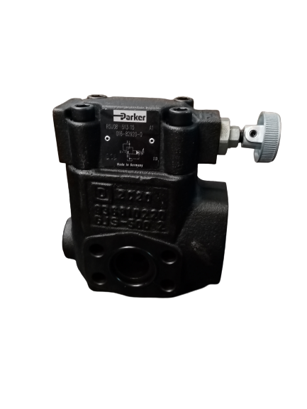 Valvula de descarga de presion marca Parker R5U08-51315A1; operada por piloto, de 1 pulg; SAE ( 614BO)