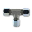 Conexion Tee Union Parker Acero compresion Tubo a Tubo de 3/4 pulg.