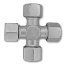 Conexion Cruz Parker Acero Tubo EO/EO-2 Flareless de 12 mm