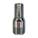 Niple de Botella franja moleteada marca ENCO Galvanizado Macho NPT de 1 1/4 pulg. X Espiga de 1 1/4 pulg. (GSTC15-I)