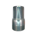 Niple de Botella franja moleteada marca ENCO Galvanizado Macho NPT de 4 pulg. X Espiga de 4 pulg. (GSTC40-I)