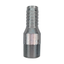 Niple de Botella franja moleteada marca ENCO Acero Galvanizado Macho NPT de 3/4 pulg. X Espiga de 3/4 pulg. (GSTC-5-I)