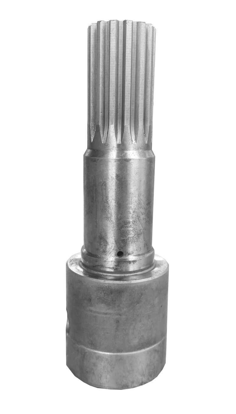 Eje de acoplamiento Parker codigo 44 Europeo de 14 dientes Spline para Torqmotor (12/24 P.), 12 mm Tap