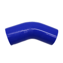Codo 45 Kysor de Silicon Azul de 4 pulg.