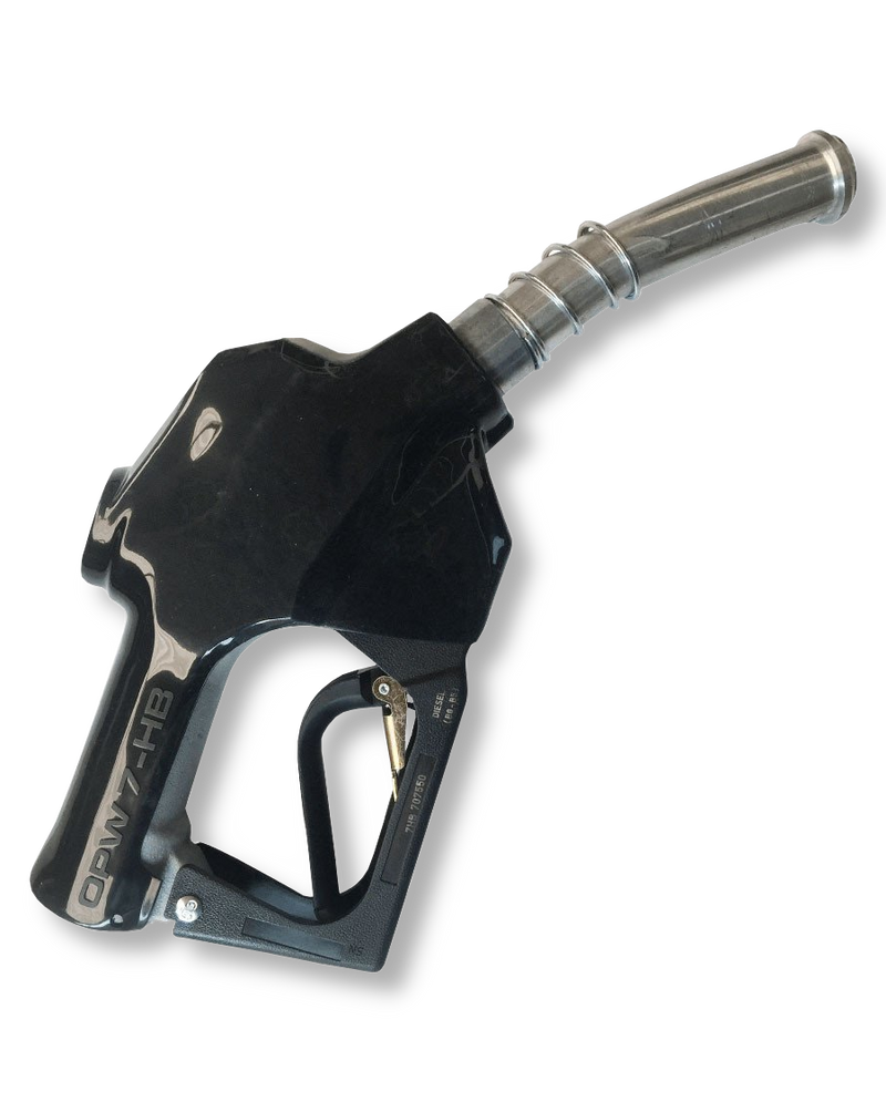 Pistola Automatica para Diesel de 1 pulg. marca OPW, serie 7 HB, color negro