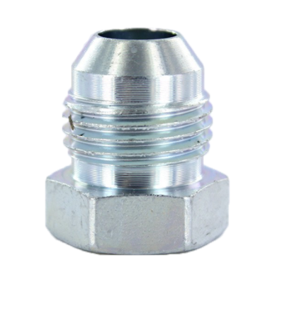 Adaptador Tapon Hexagonal Parker de Acero Macho JIC 37 Flare de 1 1/4 pulg.