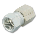 Adaptador Recto Giratorio Parker de Acero Hembra JIC 37 Flare de 3/8 pulg. X Hembra NPTF de 3/8 pulg.