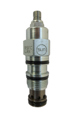 Valvula de secuencia de piston equilibrada, marca Sun Hydraulics, 150 micrones, Piloteada 1: 1 , cavidad T-2A, 30 GPM, 5000 PSI MAX