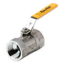 Valvula de Bola Bray de Acero Inoxidable serie S20 Hembra de 1/2 pulg. X Hembra de 1/2 pulg. Sellos RPTFE 2000 PSI