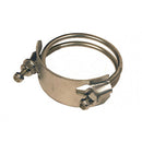Abrazadera de Espiral Dixon de Acero plateado Espiral Derecha de 2 pulg. X 2 18/64 pulg. X 2 32/64 pulg.