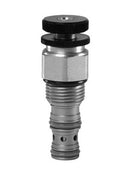 Valvula de secuencia de Cartucho Parker, C10-3, 3 vias, operada por solenoide, sello corcho, 15 GPM, 5500 PSI MAX