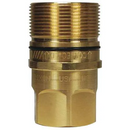 Niple Hidraulico Dixon de Bronce Serie W Hembra NPT de 1/2 pulg. X Acoplamiento de 3/4 pulg.