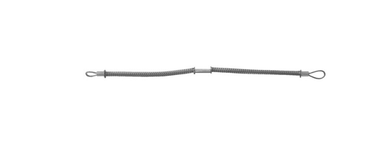 Cable de seguridad Dixon Galvanizado de 1/4 pulg. para manguera de 1 1/2 pulg. - 3 pulg. Longitud 38 pulg.