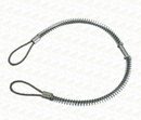 Cable de seguridad Dixon Galvanizado de 1/8 pulg. para manguera de de 1/2 pulg.-1 1/4 pulg. Longitud 20 pulg.