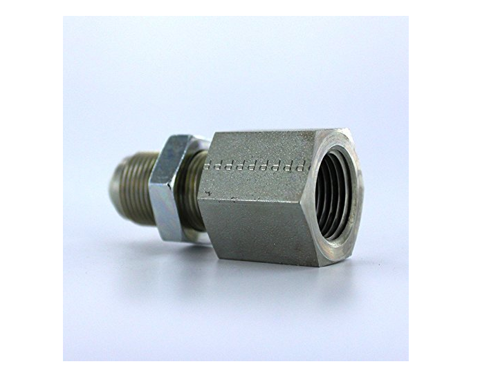 Conector 37° Flare Adaptador Hidráulico 3/8" JIC Macho A 3/8" NPT
