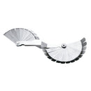 Calibrador puntas 45 grados Urrea Acero 26 hojas SAE de .005 pulg. a .030 pulg. Longitud 3 pulg.