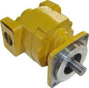 Bomba de Engranes Marca Metaris MP350 P11:P12M257953A1 P350A578**AB12-** para Case 580L / 580M (Sencilla), Montaje SAE C (5 pulg ) 4 Tornillos, Flecha de3500 PSI 1-1/8 pulg -17 Dientes, Izq., 3.19 CIR