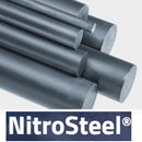 Barra endurecida Nitrosteel 75kpsi, 64-71 HRC de 2 pulg. x 24 pulg.