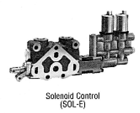 Seccion de trabajo paralela 20-10-04-SOL-E-12, para uso con: Valvulas de control direccional marca Parker serie V20, puerto SAE 10, 4/3, 12 VDC (8650-013)
